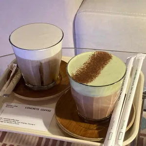 콘크리트 커피 사진
