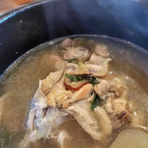 한양막국수상황버섯반계탕 사진