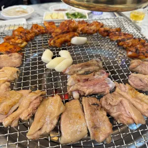 숯불에닭 사진