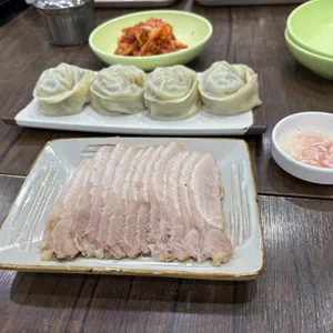 황도 바지락 칼국수 사진