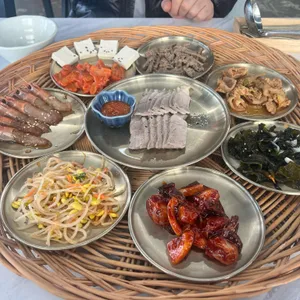 소쿠리밥상 사진