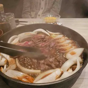 네기 스키야키 리뷰 사진