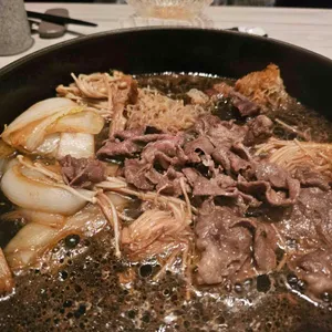 네기 스키야키 리뷰 사진