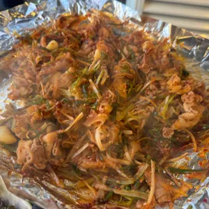 마당쇠 껍데기와 소금구이 사진