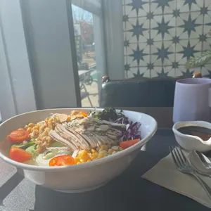 다리 샌드위치&커피 사진
