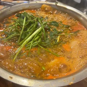 가양 칼국수 버섯매운탕 사진