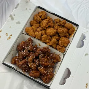 개꿀닭강정 사진