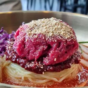 황남밀면 사진