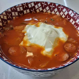 황남밀면 사진
