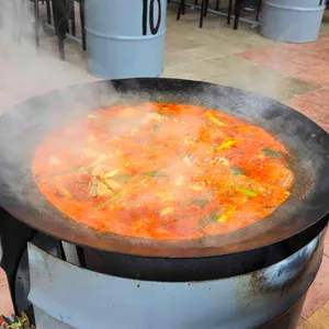 괴산강쇠솥뚜껑낙지 사진