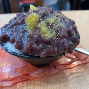 옛날팥빙수 사진