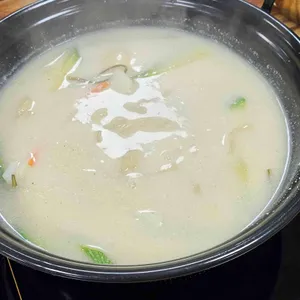 버섯 샤브샤브 칼국수 사진