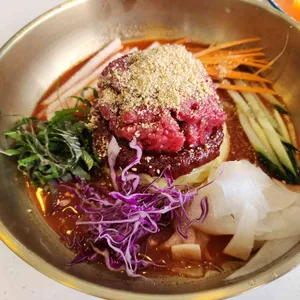 황남밀면 사진