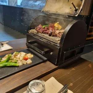 삼각바베큐 사진