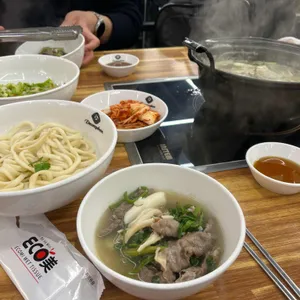 등촌샤브칼국수 사진