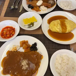 오로라 경양식 사진