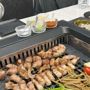 그리던,고기 사진