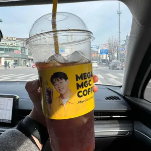 메가커피 사진