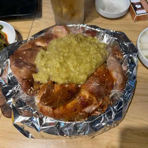 신호등장작구이 사진