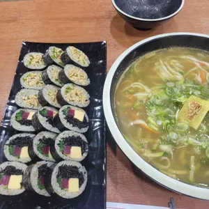 배말칼국수김밥 사진