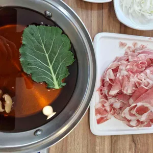 호박오리샤브샤브 사진