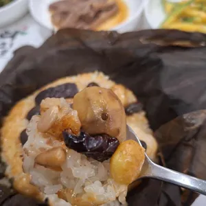 연잎밥과 국수 다밀 사진