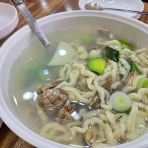 청정바지락칼국수 사진