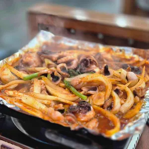 공주 얼큰이 칼국수 쭈꾸미 사진