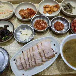 시골집밥 사진