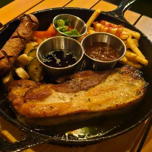 모란술집 캠핑포차 불멍 사진