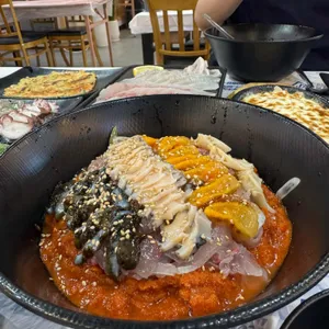 강릉횟집 강릉물회 천둥횟집 사진