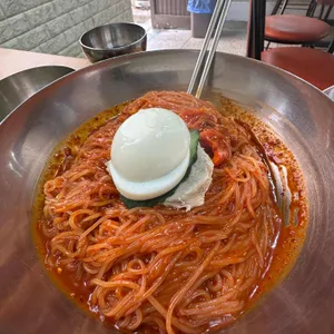 북청밀면 사진