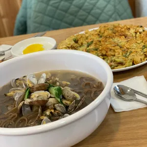 해조칼국수 사진