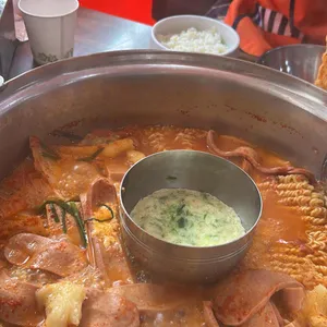 명품 의정부 부대찌개 사진