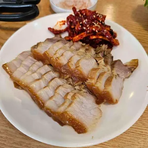 온천칼국수 사진