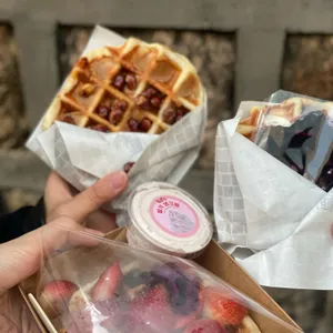 리에제 와플 사진