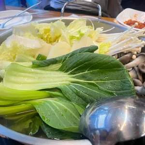 형제 버섯 샤브 칼국수 사진