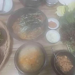 단양흑마늘쌈밥 사진