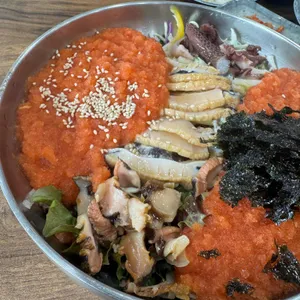 남해전복물회 사진