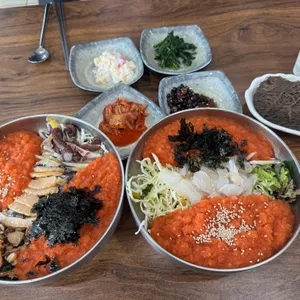 남해전복물회 사진