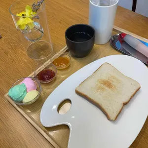 수채화 플랜트 카페 사진