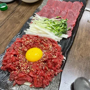 창신육회 사진
