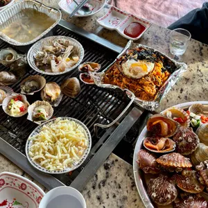항꾸네 조개구이 사진