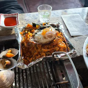 항꾸네 조개구이 사진