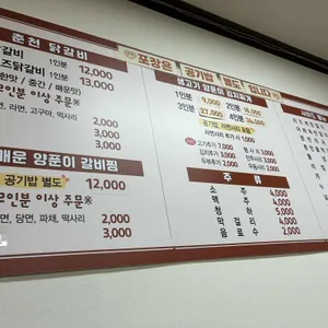 춘천닭갈비vs양푼이찌개 리뷰 사진