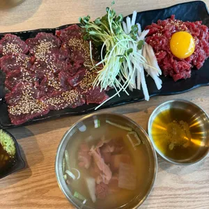 진주육회 사진