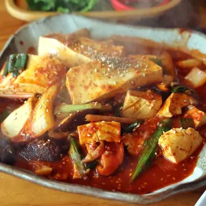 장독대와보리밥 사진