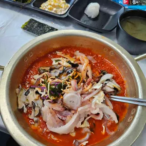 오부자냄비물회 사진