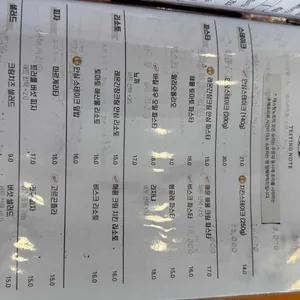 테스팅노트 리뷰 사진