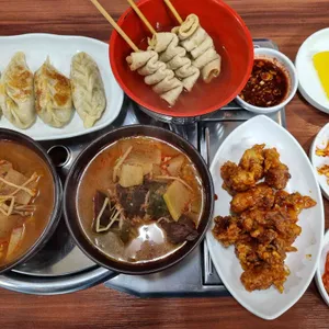 장터먹방 사진